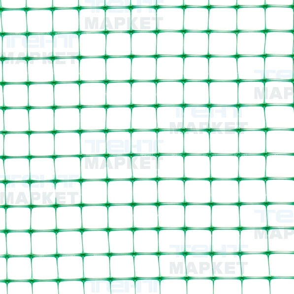 Сетка для птичников 1х20 м, ячейка 13х15 мм (зелёная), фото 2